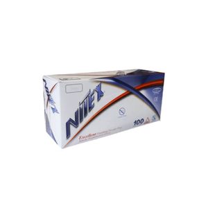 دستکش طبی نتیکس مدل 01 سایز xs بسته 100 عددی